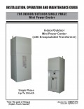 Installation Manual Cover (IOMGPC1PH)