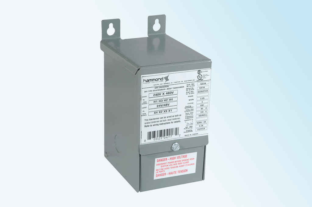 Encapsulated Control Transformer Grey Enclosure