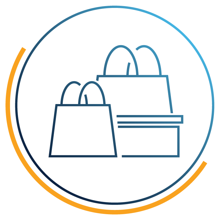 shopping plazas